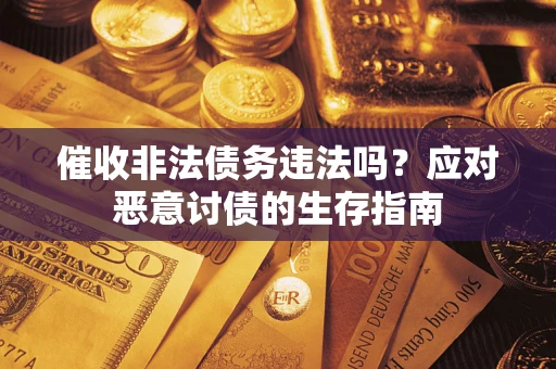 武汉催收非法债务违法吗？应对恶意讨债的生存指南