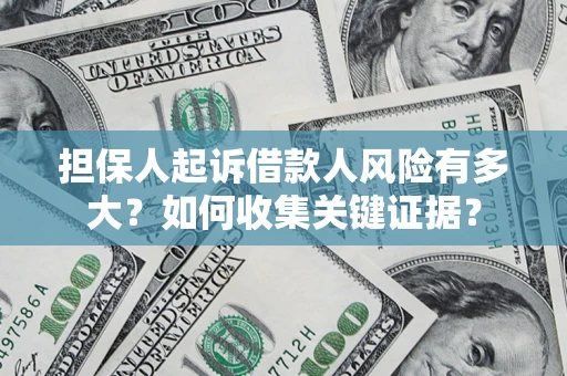 武汉担保人起诉借款人风险有多大？如何收集关键证据？