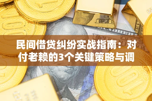 武汉民间借贷纠纷实战指南：对付老赖的3个关键策略与调解盲区解析