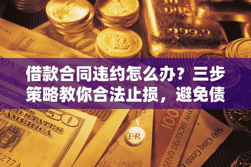 武汉借款合同违约怎么办？三步策略教你合法止损，避免债务危机升级