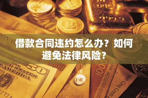 武汉借款合同违约怎么办？如何避免法律风险？