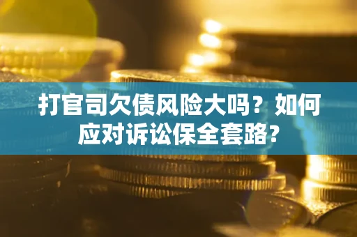 武汉打官司欠债风险大吗？如何应对诉讼保全套路？